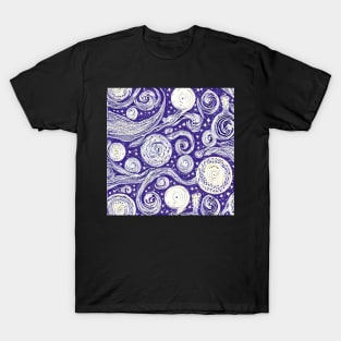 Starry night pattern T-Shirt